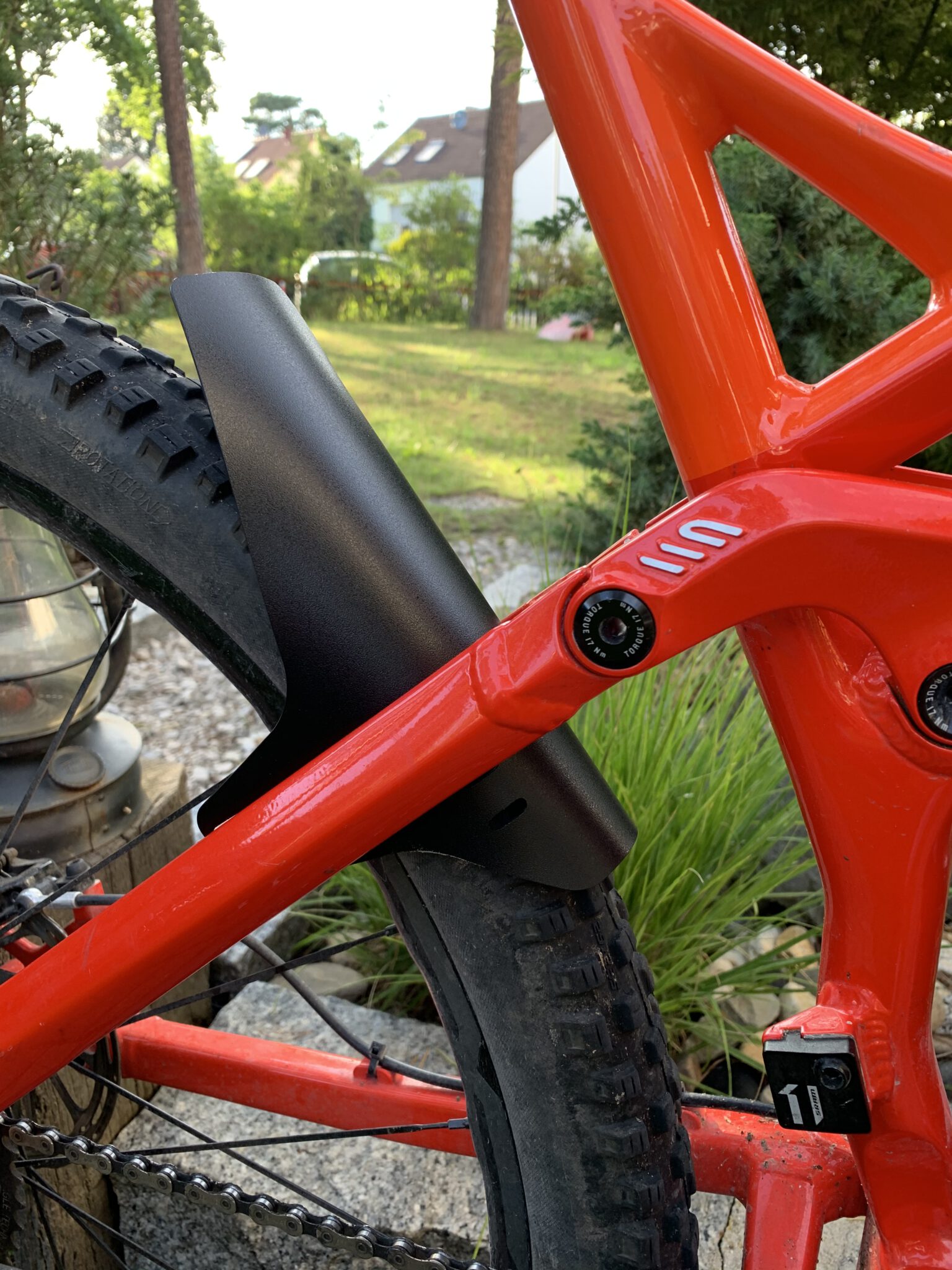 Mudguard “ CLASSIC “ neutral unbedruckt. – Keilerride